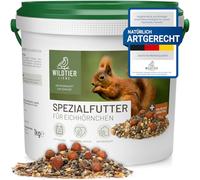 wildtier liebe Nourriture pour écureuils 1 kg pour écureuils et Tamias I Nourriture Toute l'année I Nourriture pour écureuils et Tamias
