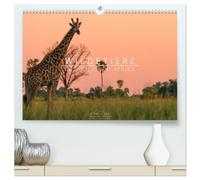 Wildtiere im südlichen Afrika (hochwertiger Premium Wandkalender 2027 DIN A2 quer), Kunstdruck in Hochglanz: Auf Safari in Botswana und Namibia