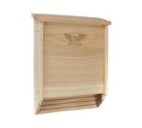 WildYard Kit Abri à Chauves-Souris Grand - 2 Chambres, Cèdre, 75
