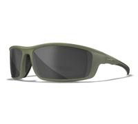 Wiley X Grid Lunettes de Soleil, Verres Gris/Monture Verte, Taille Unique Homme