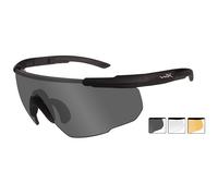 Wiley X Saber Advanced Cadre Noir Mat Lunettes 3-Rechange Uv Incassable-Lentille