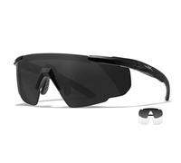 Wiley X Saber Advanced Lunettes de soleil unisexe fumé gris + transparent Taille unique