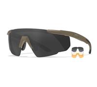 Wiley X Saber Advanced Polarized Sunglasses Clair Homme,Femme