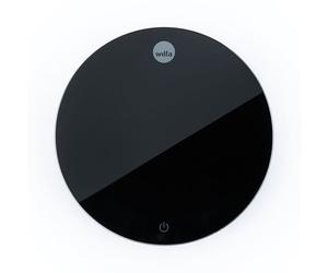 Wilfa Uni Noir Comptoir Rond Balance de ménage électronique