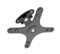 Wilgure Adaptateur De D'écran Réglable Trou Vis 1/4 Pouces 100x100mm 75x75mm pour D'afficheur Bureau