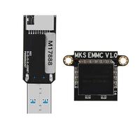 Wilgure Adaptateur EMMC simple avec lecteur de vitesse USB EMMC pour la gestion rapide des données, performances fiables