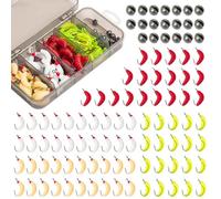 Wilgure Appareil de pêche - Appât souple artificiel pour truite - Appât pour truite perche - Haute force d'attraction