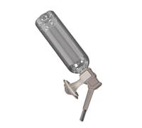 Wilgure Bouteille d'eau Rotative pour Animaux De Compagnie Bec Anti-Fuite Mangeoire Suspendue Cage De Voyage Petit Chien Chat Accessoire D'arrosage Distributeur Anti-Fuite Chien