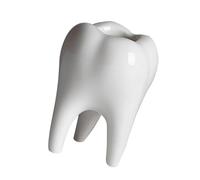 Wilgure Cache-pot à dents en céramique fait à la main pour cactus - Pot de plantes charnus - Décoration de bureau - Cache-pot en céramique