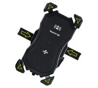 Wilgure De Téléphone pour 18 W Alliage D'aluminium Et Poignée Antidérapante À Dégagement Rapide pour Une Conduite Sécurisée Propriétaire Téléphone avec Verrouillage d'une