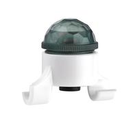 Wilgure Détecteur de touche d'extérieur - Pointe de canne à pêche - Lumière LED - Appât de touche très sensible - Alarme d'équipement avec affichage LED