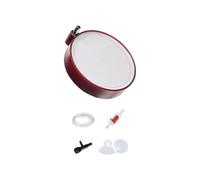 Wilgure Économie des ressources Air Stone Airator pour aquariums Action extrêmement silencieuse Installation facile Construction en polystyrène Alimentation en O2 renforcée Utilisation marine Pierre