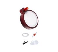 Wilgure Économie des ressources Air Stone Airator pour aquariums Action extrêmement silencieuse Installation facile Construction en polystyrène Alimentation en O2 renforcée Utilisation marine Pierre