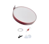 Wilgure Économie des ressources Air Stone Airator pour aquariums Action extrêmement silencieuse Installation facile Construction en polystyrène Alimentation en O2 renforcée Utilisation marine Pierre