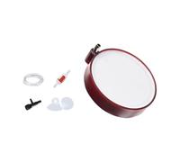Wilgure Économie des ressources Air Stone Airator pour aquariums Action extrêmement silencieuse Installation facile Construction en polystyrène Alimentation en O2 renforcée Utilisation marine Pierre