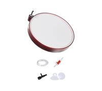 Wilgure Économie des ressources Air Stone Airator pour aquariums Action extrêmement silencieuse Installation facile Construction en polystyrène Alimentation en O2 renforcée Utilisation marine Pierre