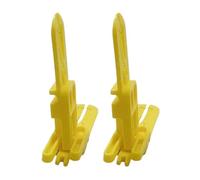 Wilgure La construction en plastique robuste empêche les dommages aux unités à disque hydrauliques Magura Mountain Brake Protect Lot de 2 plaquettes de frein de roue