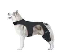 Wilgure Manchon De Pattes Chien Protège-Jambes Flexibles Genouillère pour Le avec Sangles Réglables La Prévention des Blessures Articulaires Protections Animaux Compagnie Chien