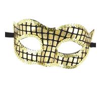 Wilgure Masquerades Vénitienne Fête Halloween Costume Mardi Gras pour Femmes Hommes Paillettes Demi-œil Mascarade Masque pour Femmes et Hommes
