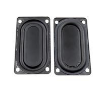 Wilgure Membrane vibrante basse fréquence 5090 basse en caoutchouc radiateur passif membrane de haut-parleur pour électronique grand public professionnelle