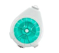 Wilgure Outil d'enroulement de ligne anti-retour Accessoires de pêche Boîte de rangement multifonction Support de rangement portable Organiseur de ligne de pêche