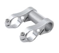 Wilgure Potences de vélo ergonomiques avec pince de guidon verrouillable en toute sécurité, potences de vélo creuses en aluminium pour pendule et vélos de randonnée