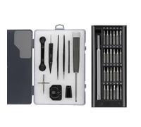 Wilgure Precisions Moulinet de pêche Outil de service pour les ajustements de réparation des composants. Dispose d'une conception lourde en acier inoxydable et d'un outil de réparation de pêche