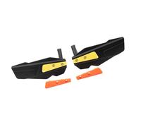 Wilgure REIT Lot de protège-mains en nylon, montage par pince, protections de vélo avec paire gauche et droite pour une utilisation sur les sentiers de montagne, VTT, protection hors route, protection