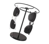 Wilgure Support de lunettes en métal facile à monter sans outils pour une installation rapide Accessoires d'affichage de bijoux, taille unique, comme décrit