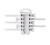 Wilgure Tees de golf Altimètre et fourche de pitch réglable avec clous de siège Accessoires pour gouvernail d'altitude Support d'outils de réparation de précision