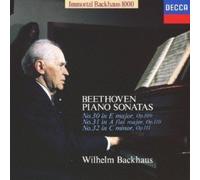 Wilhelm Bachhaus - Beethoven: Piano Sonatas 30-32 [Import]