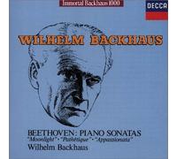 Wilhelm Bachhaus - Beethoven:Piano Sonatas 8/4/23 [Import]