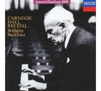 Wilhelm Bachhaus - Carnegie Hall Recital [Import]