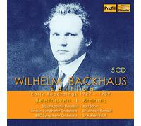 Wilhelm Backhaus Édition - les Premiers Enregistremens 1927-1939