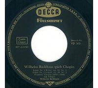 Wilhelm Backhaus spielt Chopin(7" Vinyl EP)(1959)(Decca VD 505)