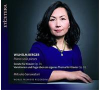 Wilhelm Berger Wilhelm Berger: Piano Solo Pieces (CD) Album