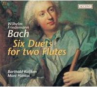 Bach, W.F. - Wilhelm friedemann bach six duos pour deux flutes