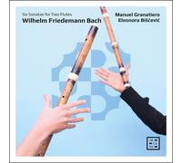 W.F. Bach – Six sonates pour 2 flûtes – CD – Arcana