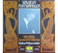 Wilhelm Furtwängler & Berliner Philharmoniker - Beethoven: Symphonie Nr.4 B-dur op. 60 / Große Fuge B-dur op. 133 [Vinyl LP] [Schallplatte]