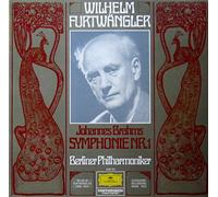 Wilhelm Furtwängler - Berliner Philharmoniker - Brahms: Symphonie Nr. 1 c-moll op. 68 / Symphony No. 1 in C minor, Op. 68 [Vinyle LP record]