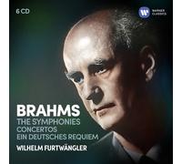 Wilhelm Furtwangler - Brahms: The Symphonies, Ein Deutsches Requiem [New CD]