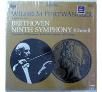 Wilhelm Furtwangler Conducting the Beethoven Ninth Symphony (Choral) - The Berlin Philharmonic Orchestra, Soloists and Chorus [LP Record]