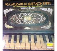 WILHELM KEMPFF - BAMBERGER SYMPHONIKER - MOZART - KLAVIERKONZERTE NR.23 A-dur KV488 - NR.24 C-MOLL KV491 - WILHELM KEMPFF - DEUTSCHE GRAMMOPHON RESONANCE - VINYL