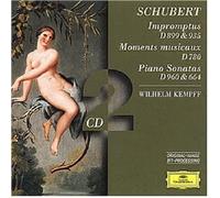 WILHELM KEMPFF - SÄMTLICHE IMPROMPTUS (GA)/MOMENTS MUSICAUX 2 CD NEUF