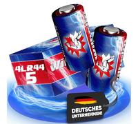 Wilhelm Lot de 5 Piles 4LR44 6 V PX28A 4SR44 V4030PX