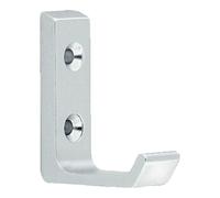 Wilhelm Schröder Wilesco SCHROEDER, Crochet profilé pour vestiaire, 5173 I 34 mm anodisé Quantité:1