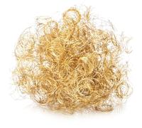 Wilhelm Sell® Guirlande de Cheveux d'ange Finement bouclés 30 g de Couleur Jaune/doré pour Le Sapin de Noël, décoration de Noël