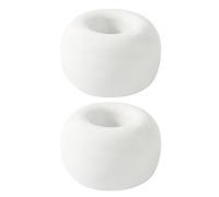 Wilitto 2 Pièces Porte-Brosse à Dents Anneau Bloc, Style Japonais Support de Brosse Base Comptoirs Salle Bain Caddy Corps Blanc