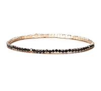 Wilitto Bracelet élégant en strass multicolores pour femme - Avec perles de tennis en cristal - Fil extensible - Tendance, Strass, Pierre secondaire
