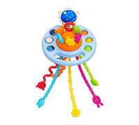 Wilitto Jouets sensoriels pour bébé de 1 à 3 ans, jouet d'activité à tirer, jouets de voyage, jouets éducatifs précoces, motricité fine pour tout-petits, filles, garçons, cadeaux d'anniversa